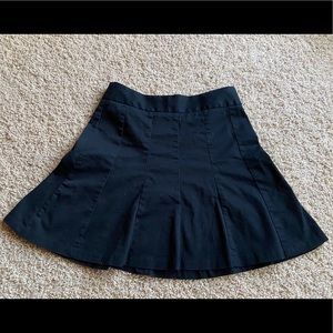 School girl Pleated Skater Fitted Skirt